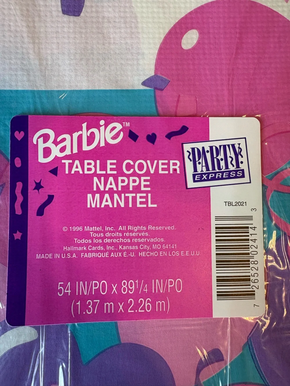 1994-1996 NEW Lot of 11 Vintage Barbie Birthday Party Supplies Sealed RARE
